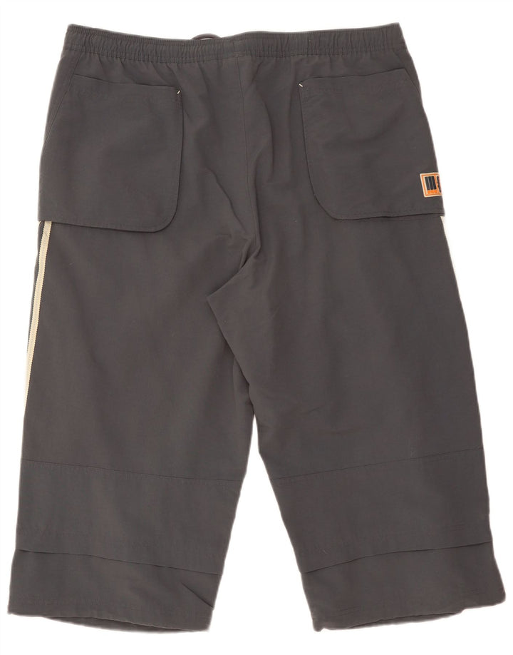 Męskie spodnie dresowe Adidas Capri XL Szary poliamid