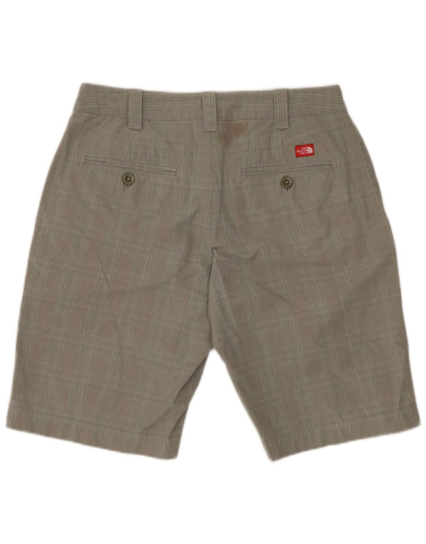 Damskie spodenki Chino The North Face o regularnym kroju US 4 Small W30 w zieloną kratkę