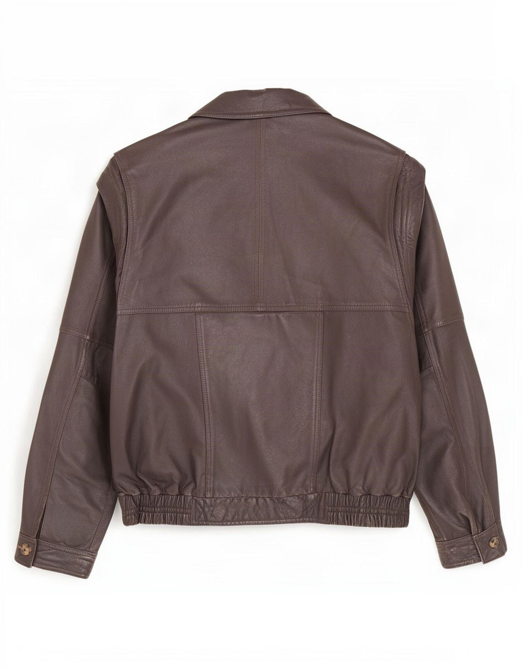 Vintage męska skórzana kurtka UK 42 XL brązowa