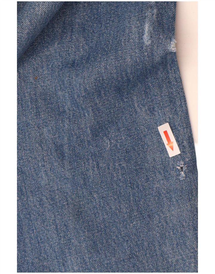 Męskie jeansy Levi's 521 Straight W38 L34 Niebieskie bawełniane