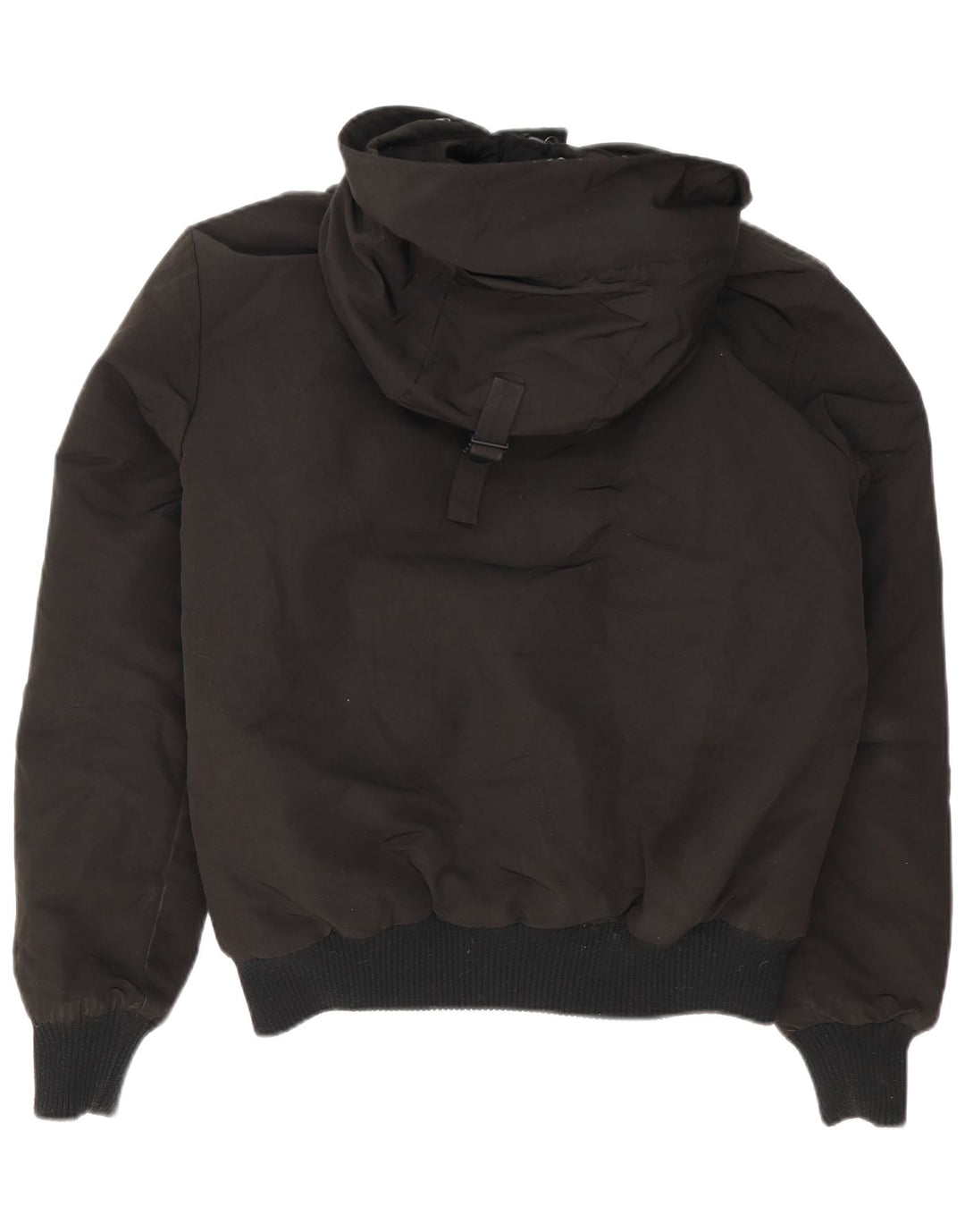 Męska kurtka bomber z kapturem SUPERDRY UK 38, średni czarny nylon