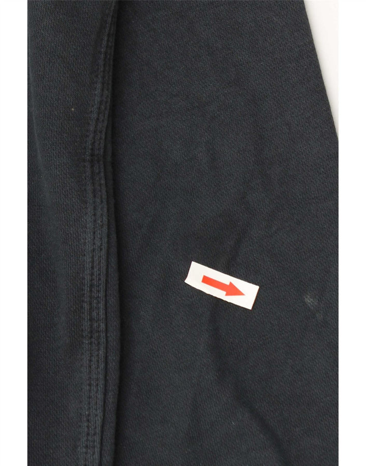 Męski sweter z grafiką Nike, średnioszary, bawełniany