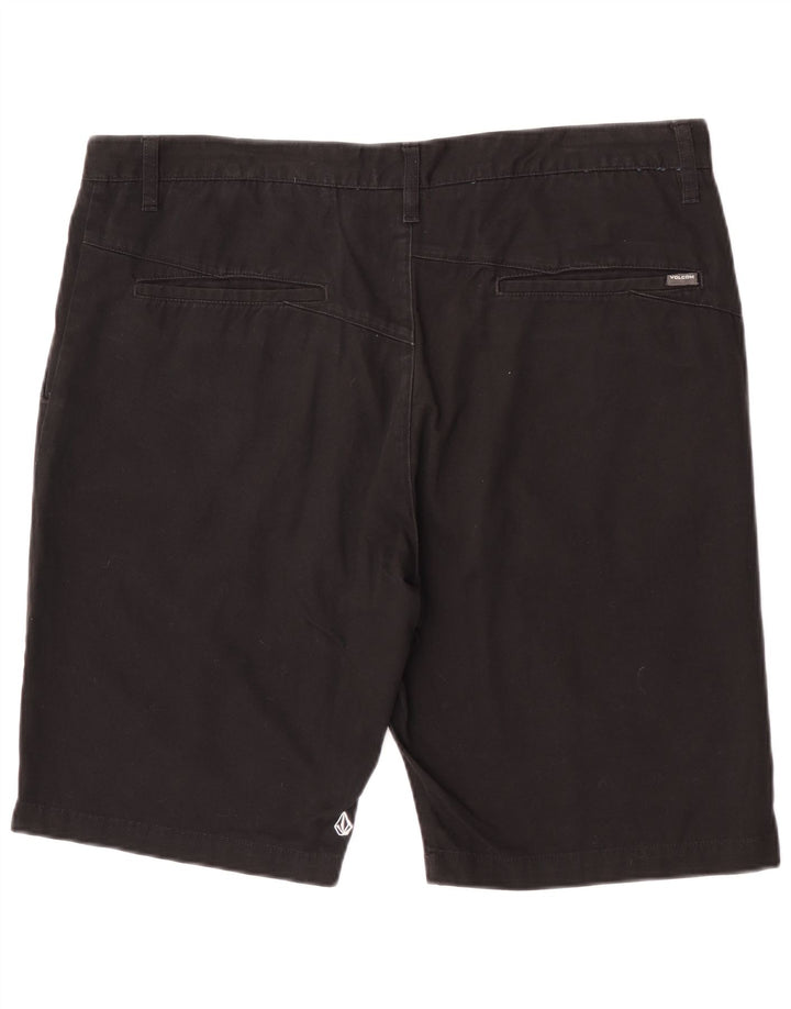 Męskie spodenki chino Volcom W38 XL, czarna bawełna