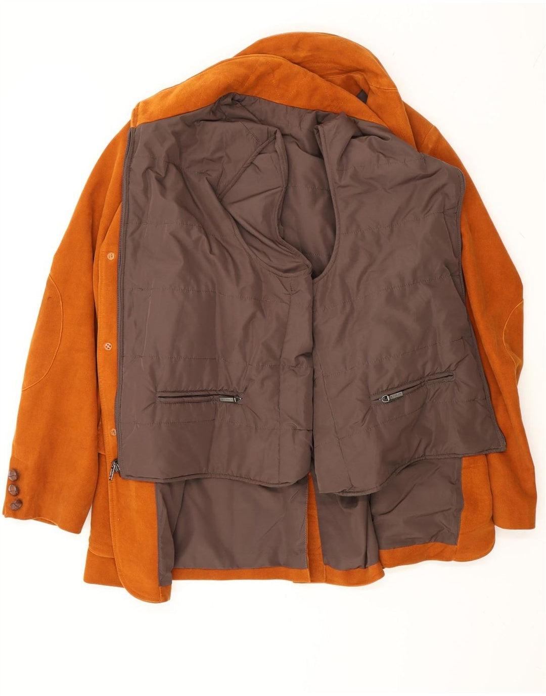 Męska kurtka użytkowa Mabrun IT 48 Średniobrązowa, bawełniana