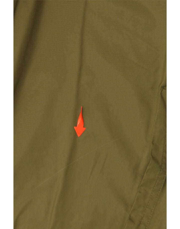 Męska kurtka przeciwdeszczowa NIKE z kapturem UK 42 XL, nylon khaki