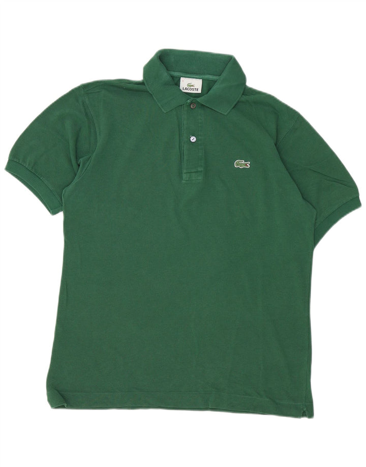 Męska koszulka polo Lacoste, rozmiar 3, mała, zielona bawełna
