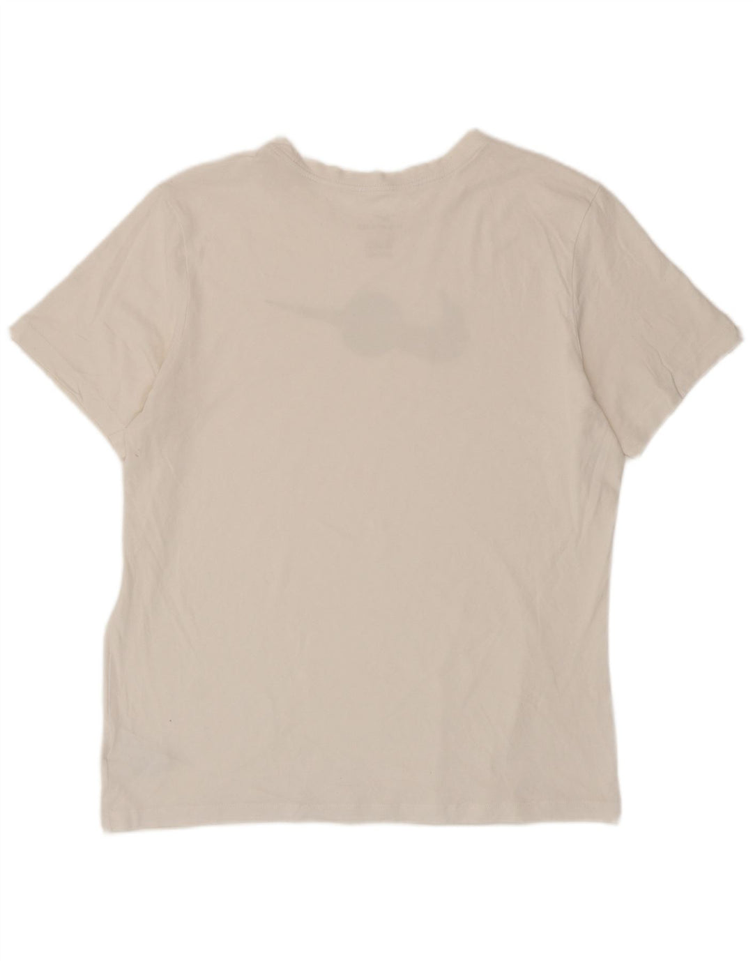Męski T-shirt z grafiką Nike, duży, biały, bawełniany