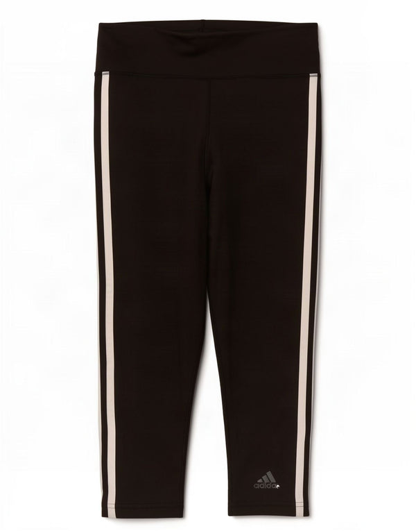 Legginsy Adidas Damskie Climalite Capri UK 4/6 XS Czarny Poliester