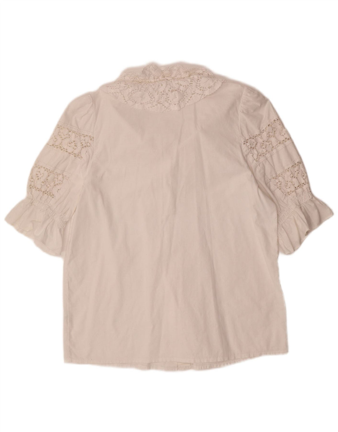 Damska bluzka koszulowa ALPHORN IT 40 Średnia biel