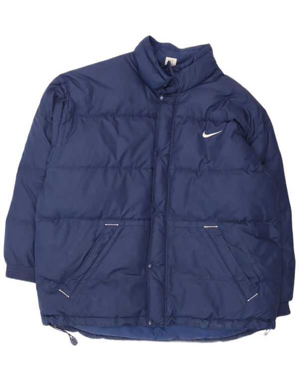 Męska ocieplana kurtka Nike UK 44 2XL Granatowy poliester