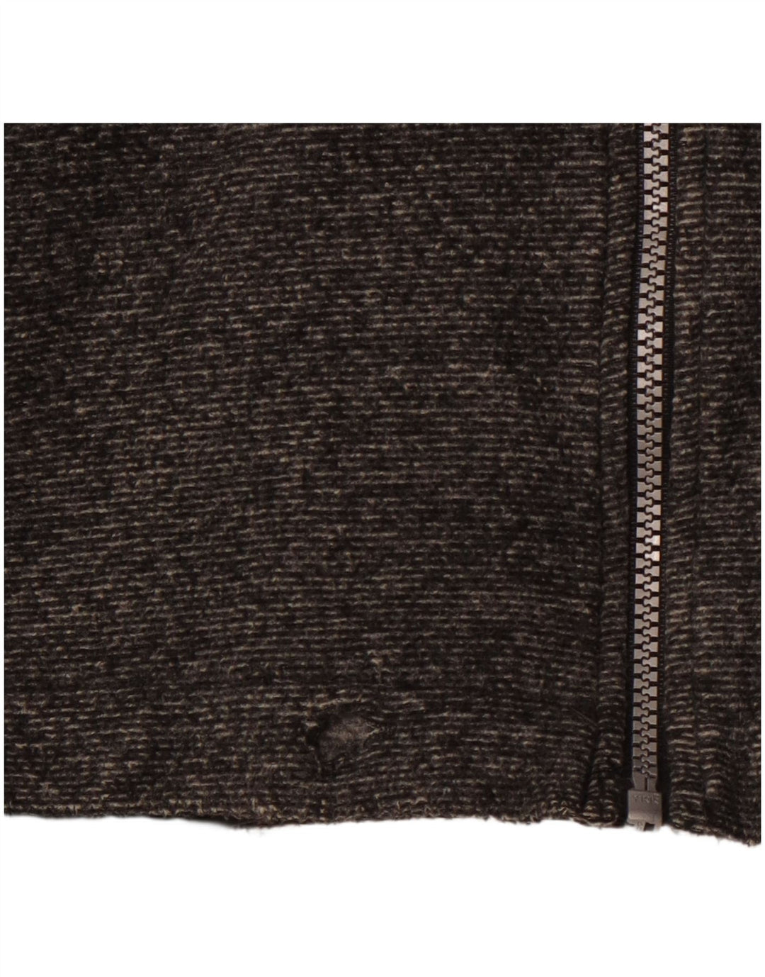 Męska kurtka polarowa z kapturem CHAMPION UK 42 XL Szara, poliestrowa w prążki