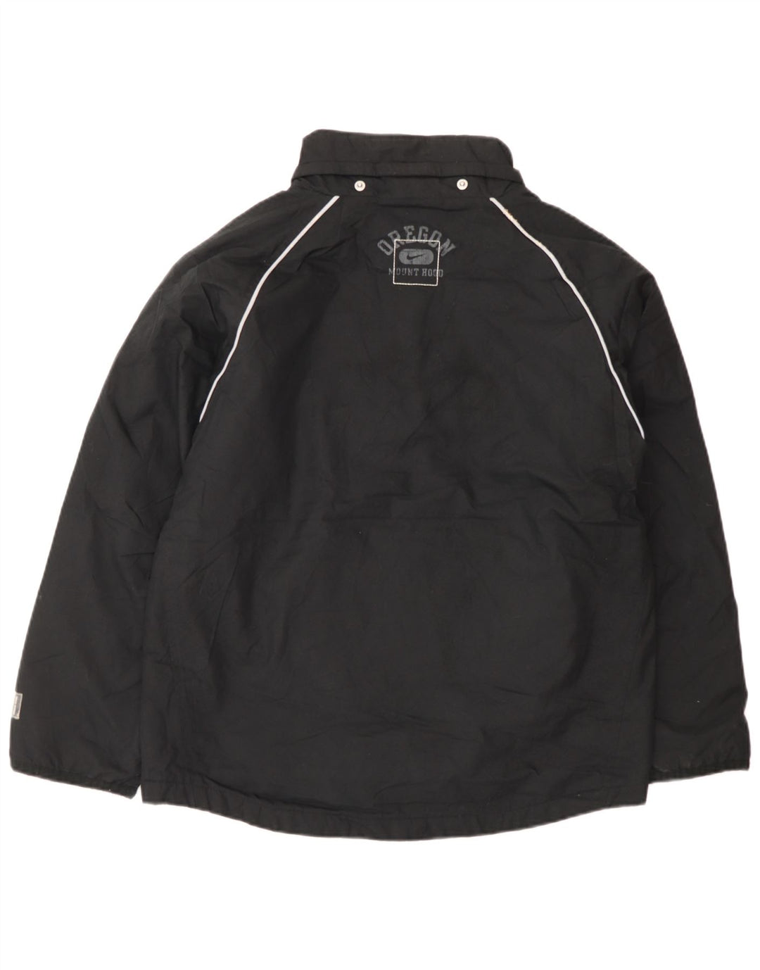 Chłopięca kurtka Anorak Nike Graphic na 12-13 lat, duża, czarna, poliestrowa