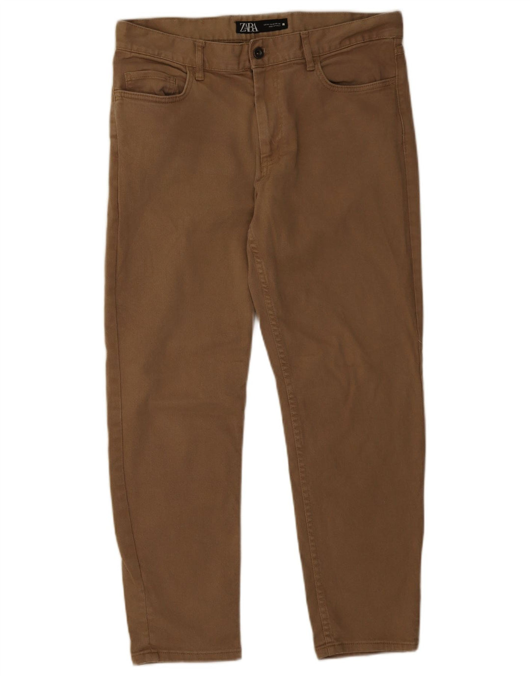 Jeansy męskie Zara Slim EU 44 Large W34 L28 Beżowe