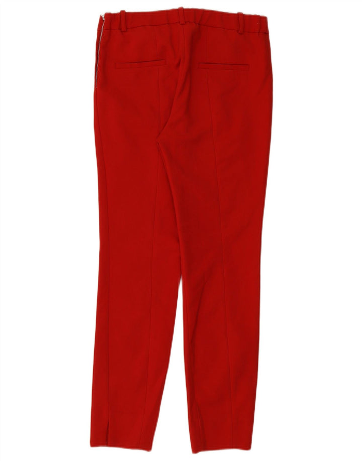 Spodnie damskie Zara Slim Casual, małe, W26 L26, czerwone