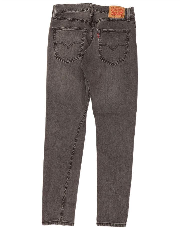 Męskie jeansy Levi's 512 Slim Tapered W32 L32 Szara bawełna