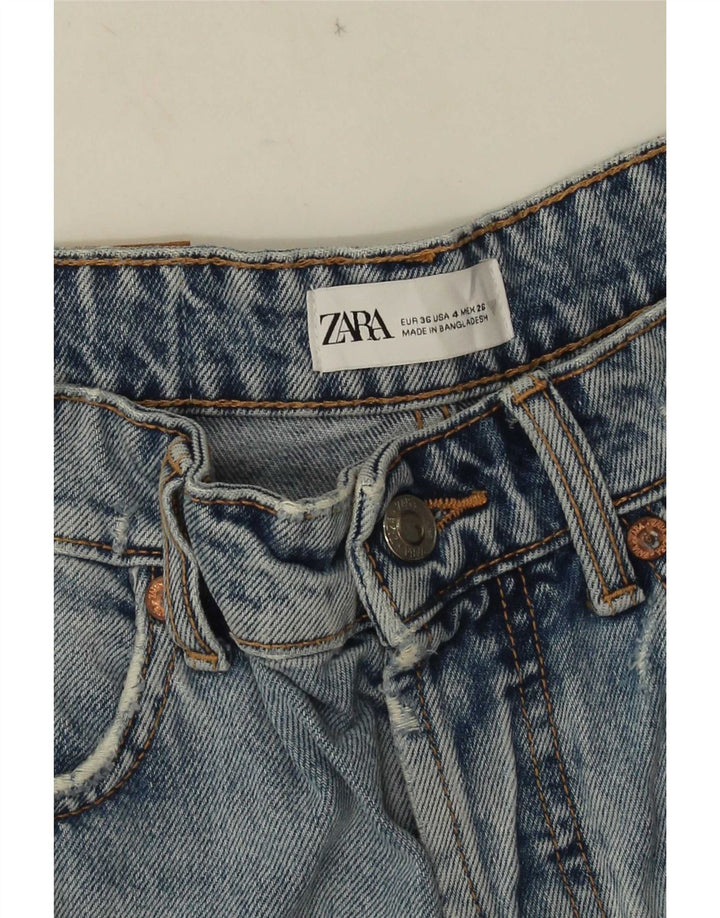 Spodnie jeansowe damskie Zara EU 36 XS W26 niebieskie