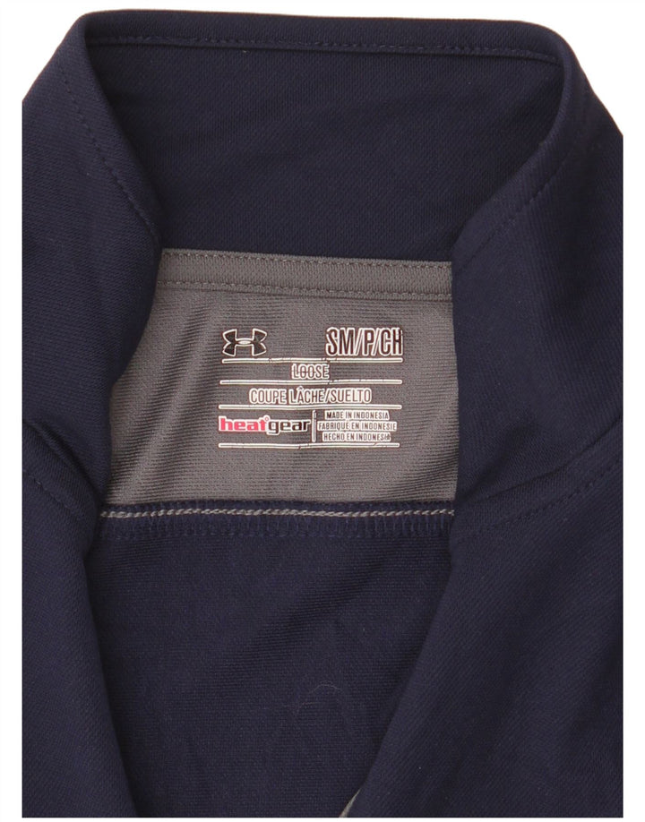 Męska kurtka dresowa Under Armour Heat Gear, mała, granatowa