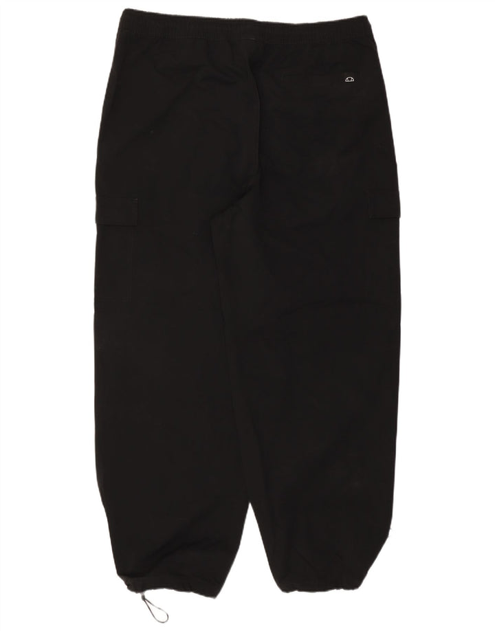 Męskie spodnie dresowe Cargo ELLESSE Joggery 2XL Czarny poliester