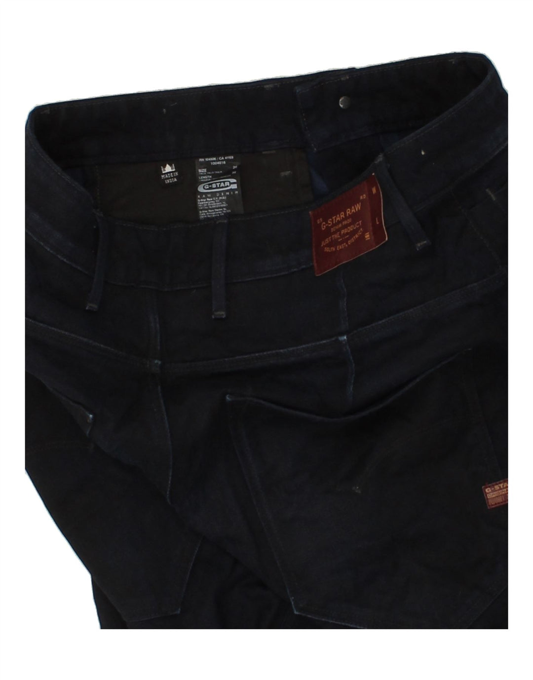 G-STAR Mens Cropped Jeans W28 L23 Navy Blue Cotton Vintage G-Star and Second-Hand G-Star from Messina Hembry 