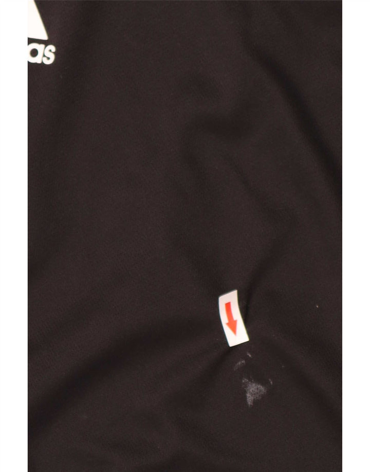 Adidas Męska koszulka Climacool Top XL Czarny poliester