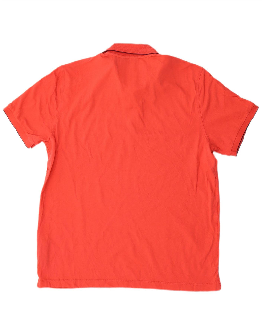 Męska koszulka polo Massimo Dutti XL, czerwona, bawełniana