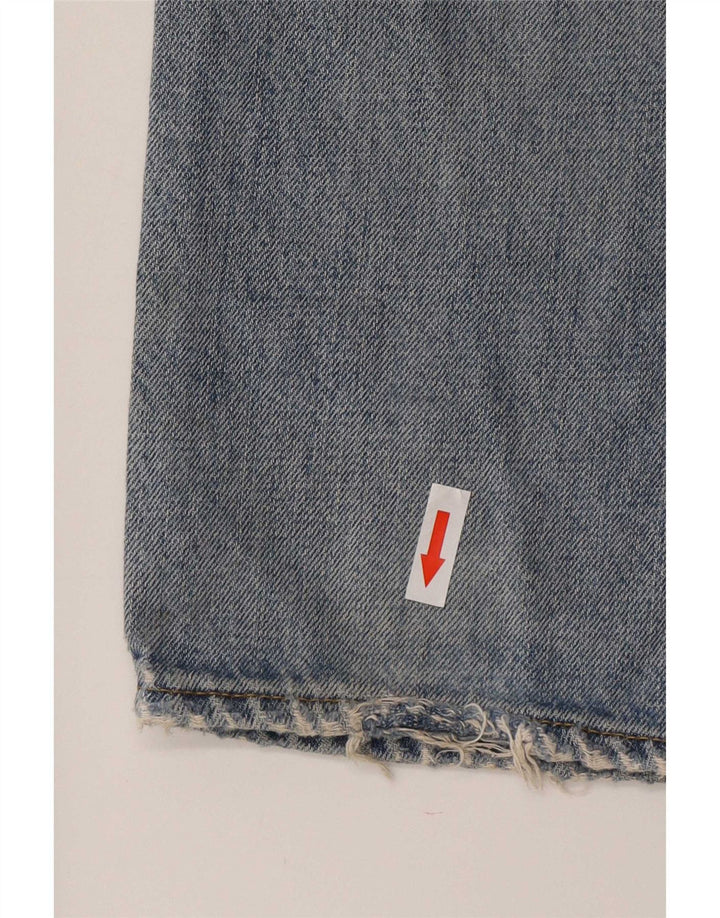 Męskie jeansy Carhartt w trudnej sytuacji W34 L34, niebieska bawełna