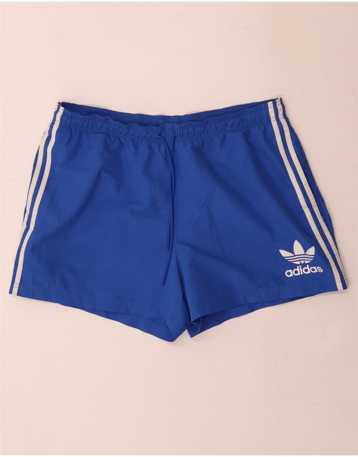 Męskie spodenki sportowe Adidas XL Niebieski poliester