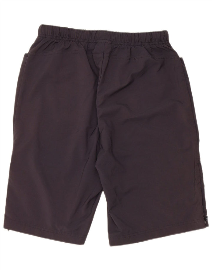 Damskie spodenki sportowe ADIDAS UK 12 Średni granatowy poliester