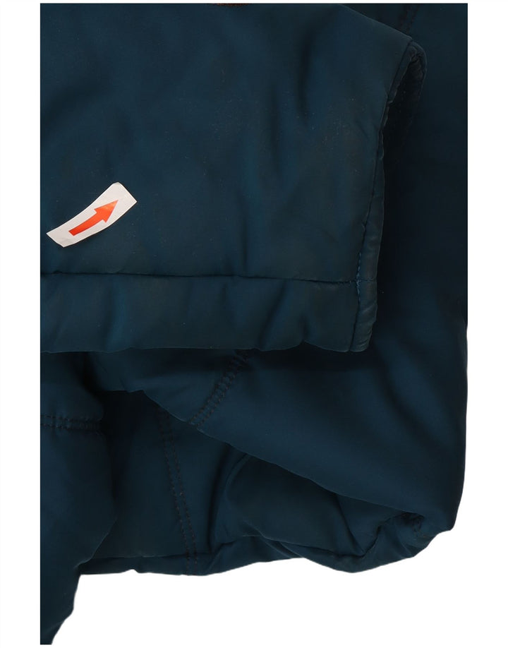 Damska ocieplana kurtka z kapturem Ariat UK 14, średni niebieski poliester