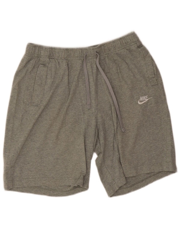 Męskie spodenki sportowe Nike, duże, szare