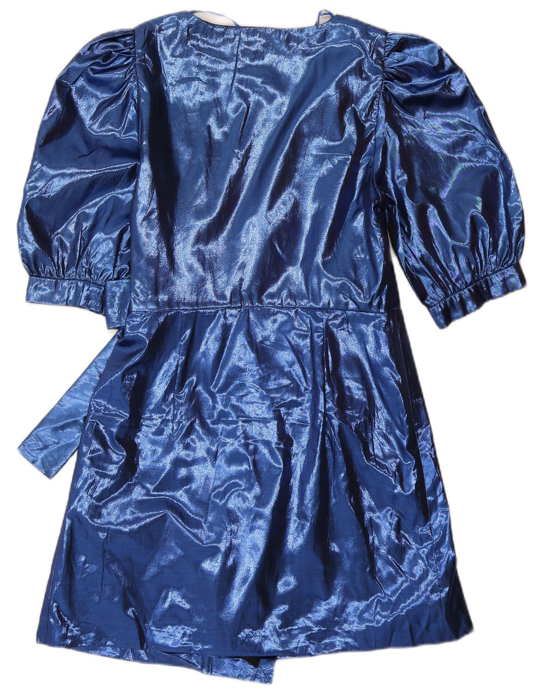 Damska sukienka o linii A Zara UK 8 Small Blue Polyester