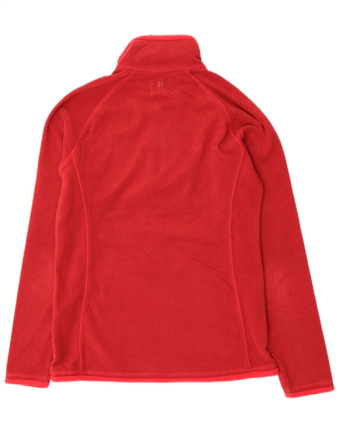 Damski sweter polarowy Mountain Warehouse z zamkiem błyskawicznym, UK 8, mały, czerwony poliester