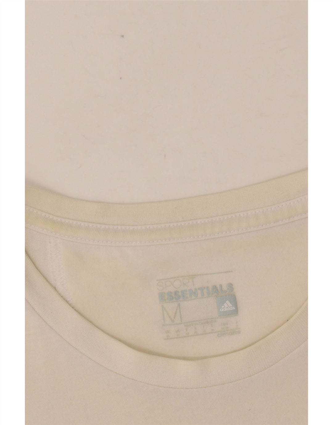 Męska koszulka ADIDAS Climalite z grafiką, średnia biel