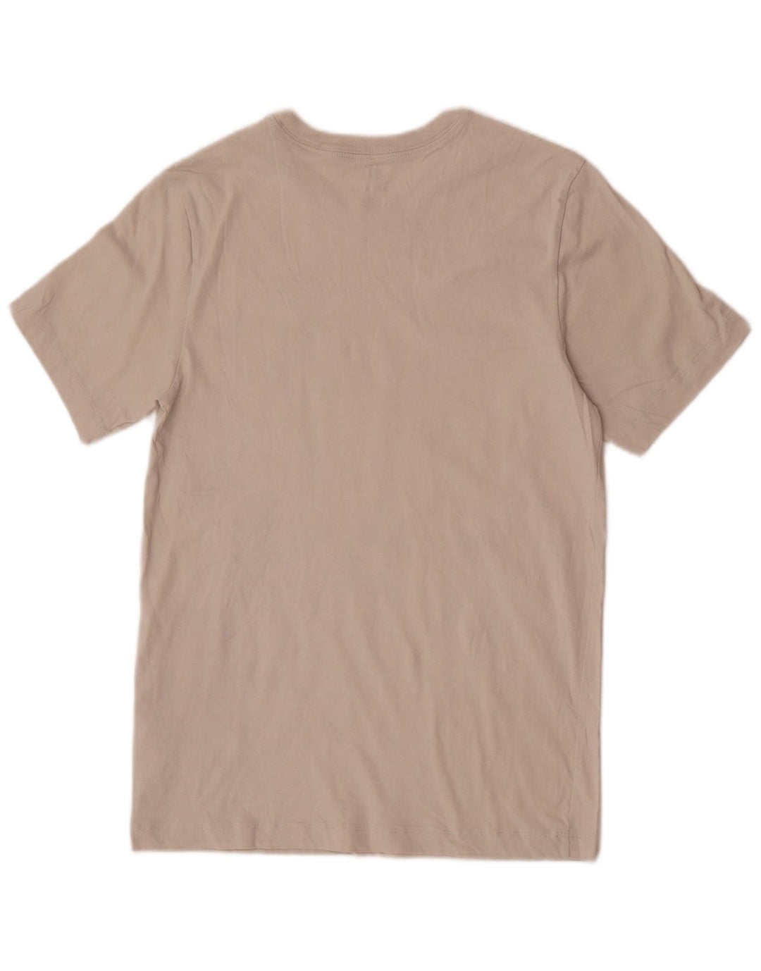 Męski T-shirt Nike, mały, złamanej bieli, bawełniany