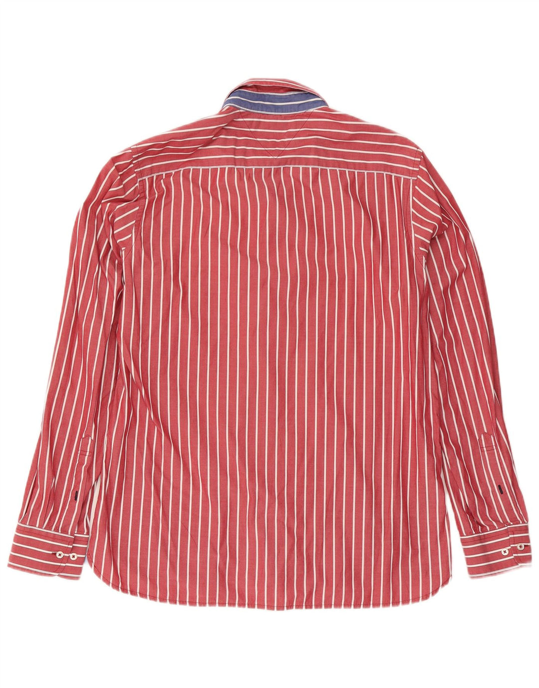 Koszula męska Tommy Hilfiger o dopasowanym kroju, bawełniana w średnie czerwone prążki