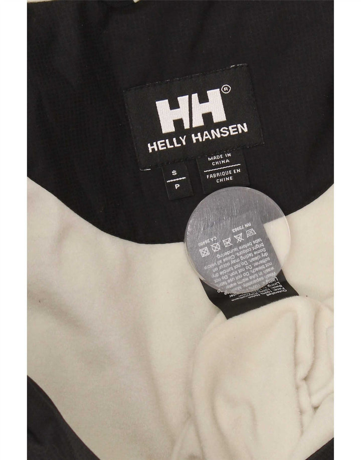 Damska kurtka wiatrówka z kapturem Helly Hansen UK 10 Small Black Colorblock