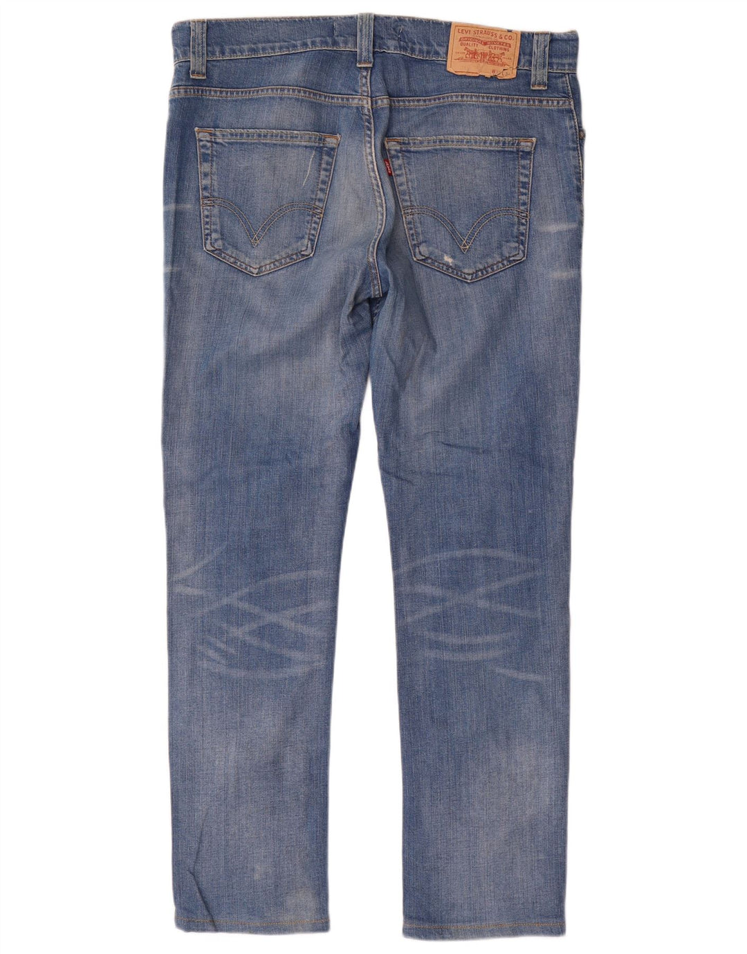 Męskie jeansy Levi's 511 Slim W35 L31 Niebieska bawełna