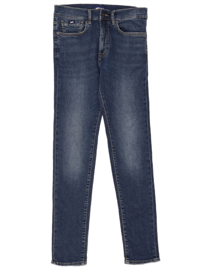 Damskie jeansy Skinny Gas W30 L32 Niebieskie
