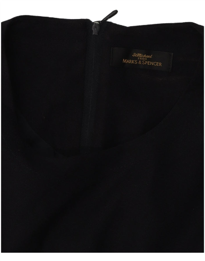 Damska sukienka typu shift Marks & Spencer UK 18 XL, czarna