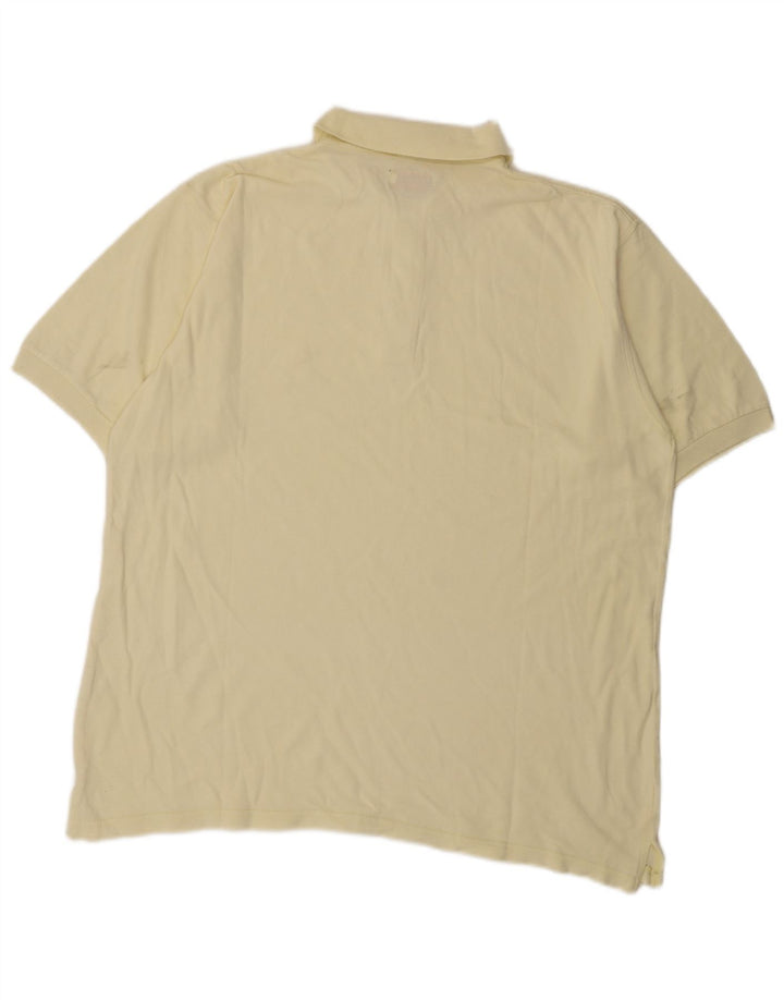Męska koszulka polo Invicta XL, żółta, bawełniana