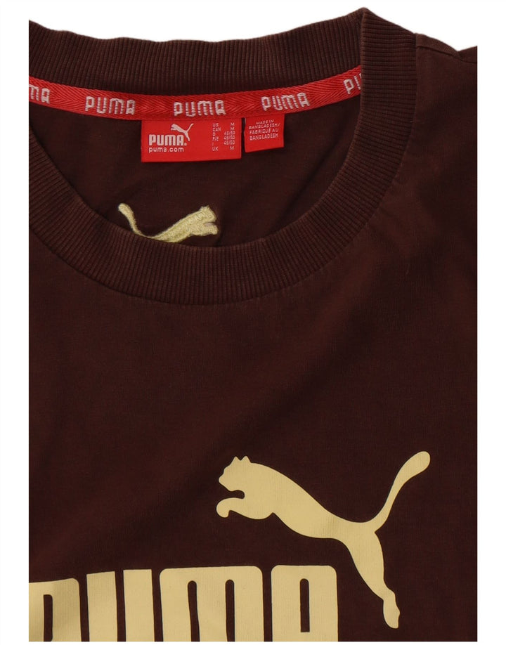 Męski T-shirt Puma z grafiką, średni brąz