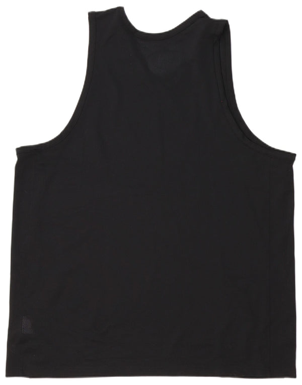 Męska kamizelka Nike Dri Fit Top 2XL Czarny poliester