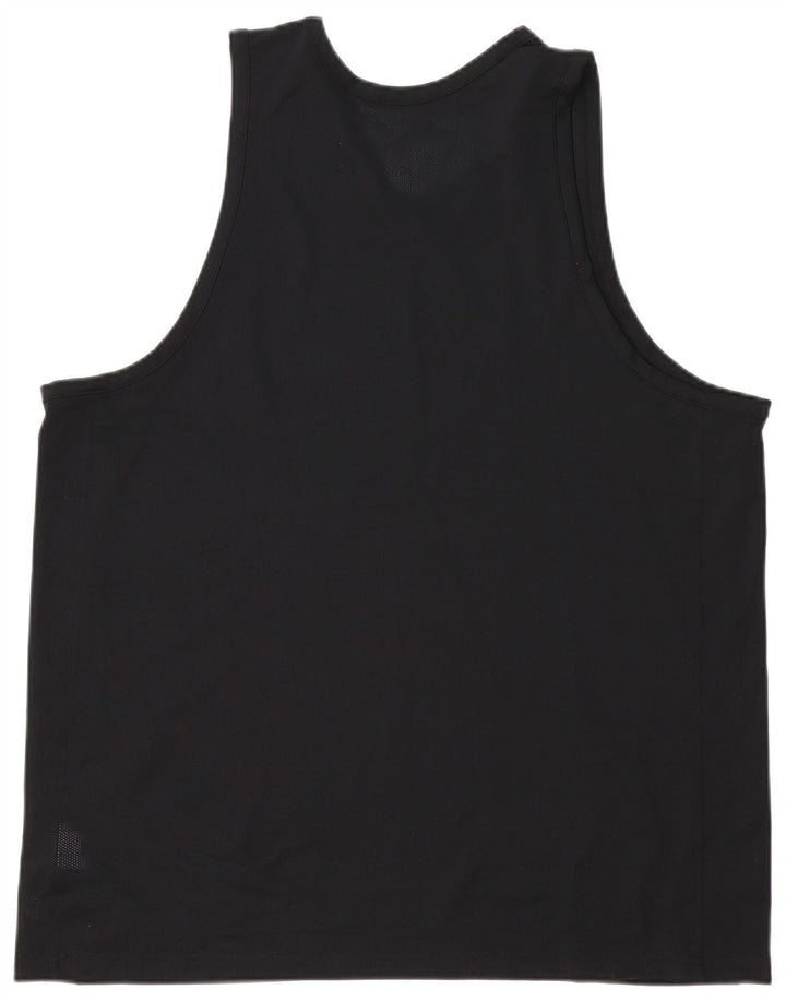 Męska kamizelka Nike Dri Fit Top 2XL Czarny poliester