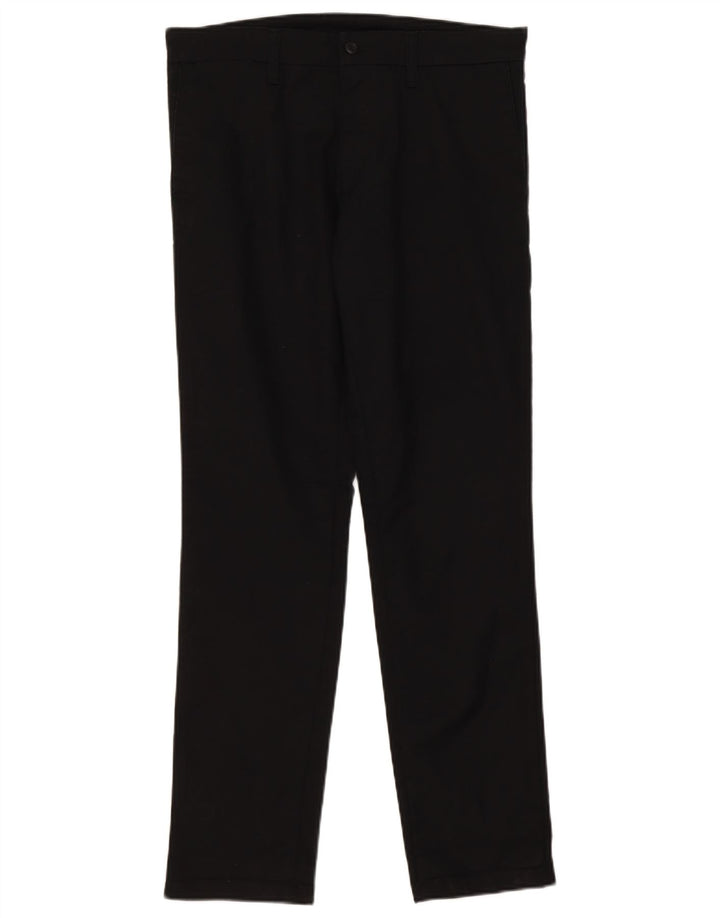 Męskie proste spodnie Carhartt W33 L32 Czarny poliester