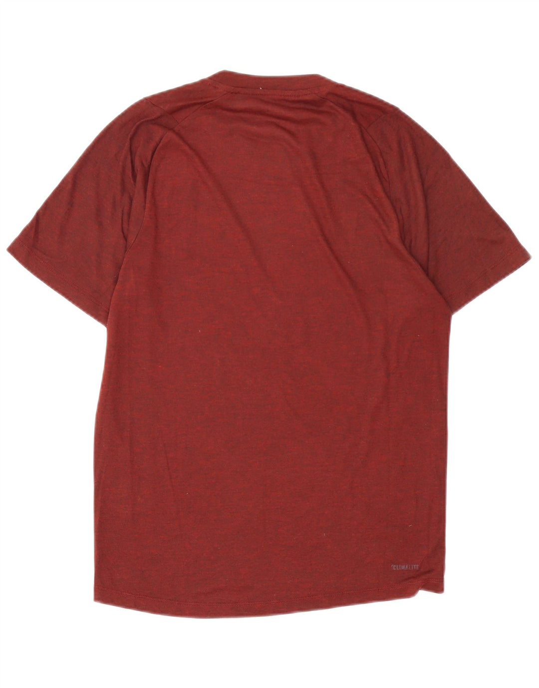 Adidas Męski T-shirt Climalite Top Mały Brązowy Nakrapiany