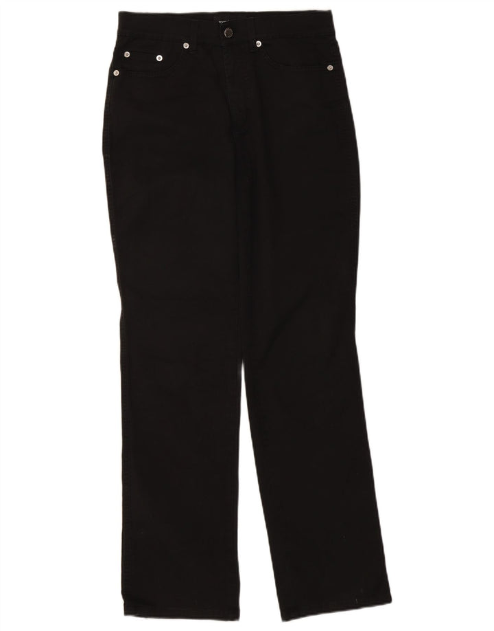 Damskie proste dżinsy Roccobarocco W27 L30 czarne