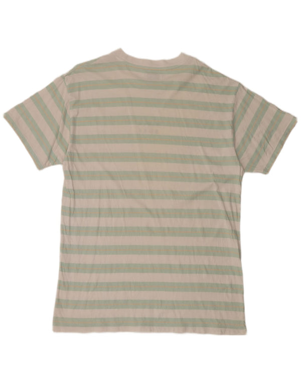 T-shirt męski Billabong Top 2XL, bawełniany w zielone paski