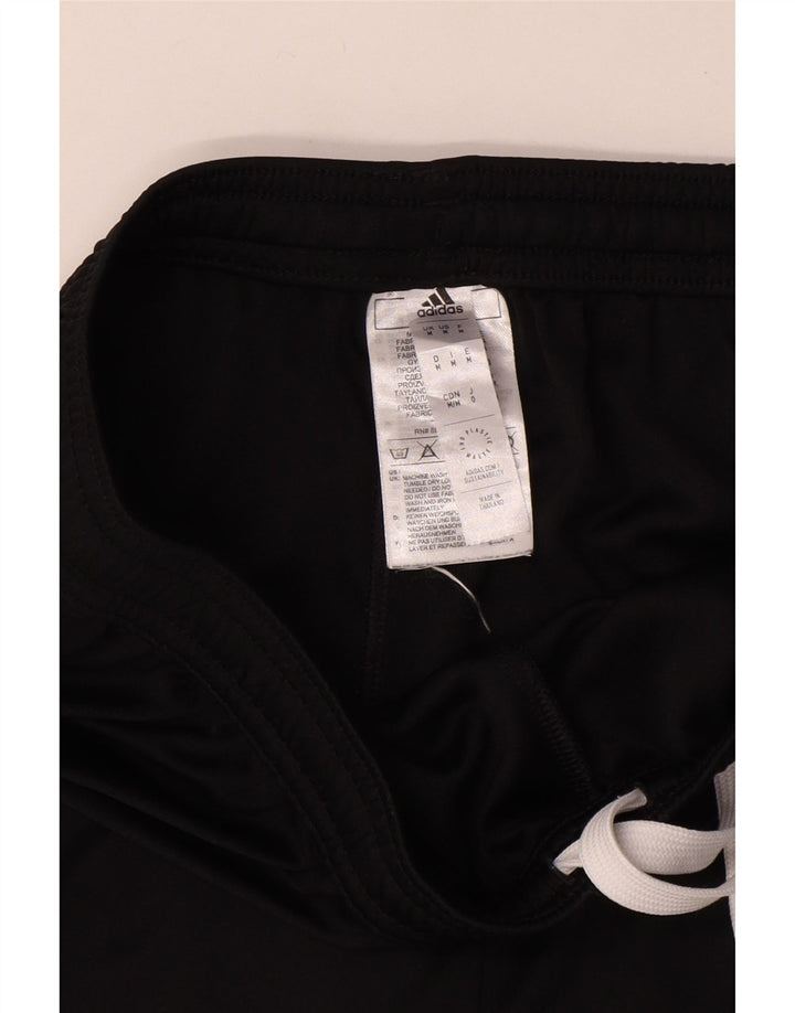 Damskie spodenki sportowe ADIDAS Aeroready, średni czarny poliester