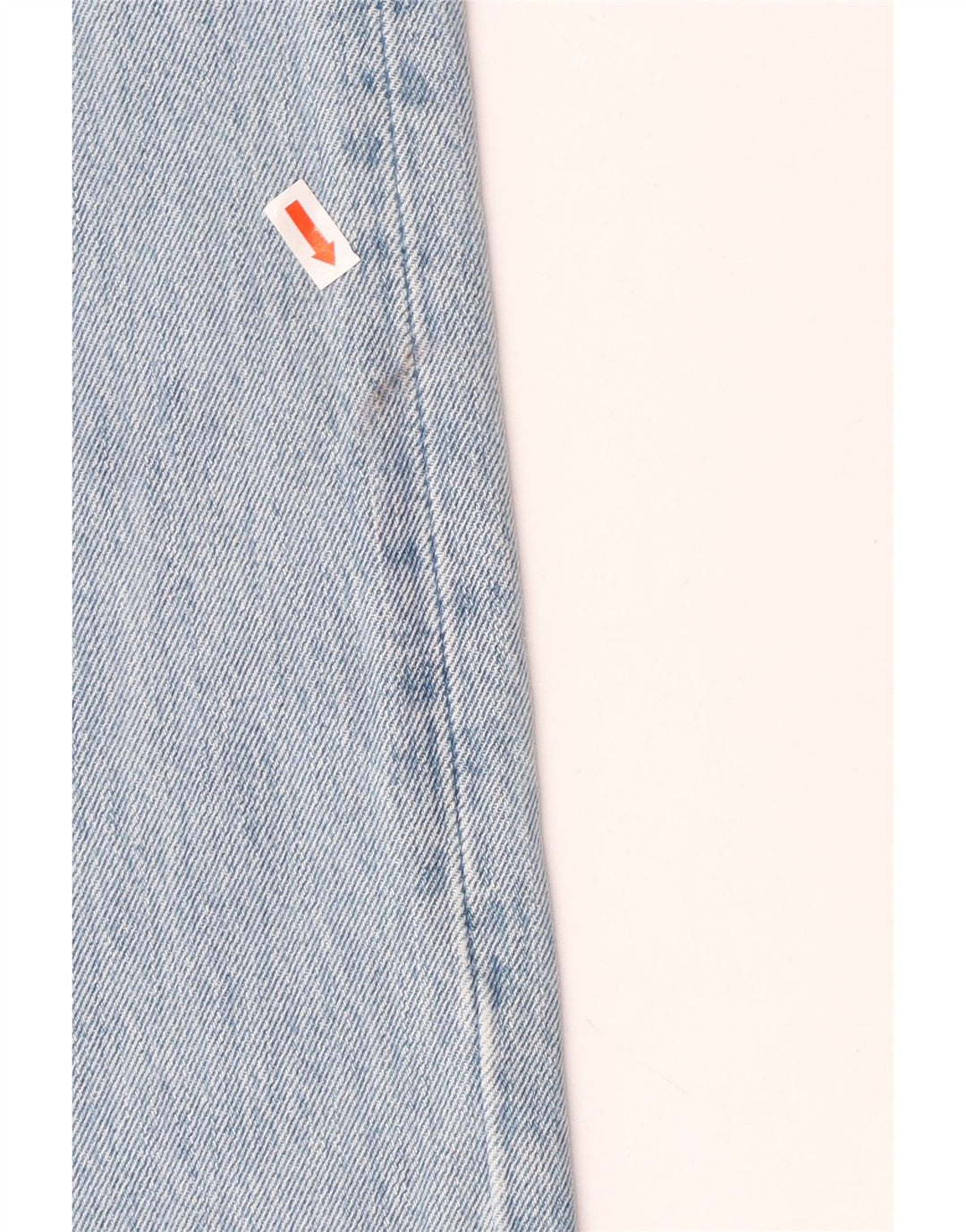 Męskie jeansy Levi's 501 Straight W33 L32 Niebieskie bawełniane