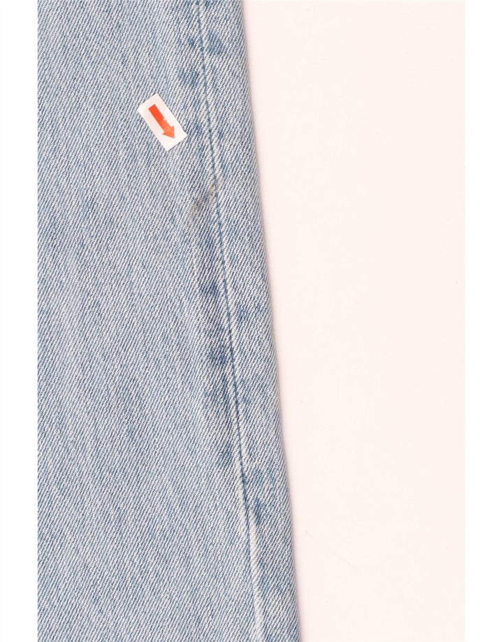 Męskie jeansy Levi's 501 Straight W33 L32 Niebieskie bawełniane